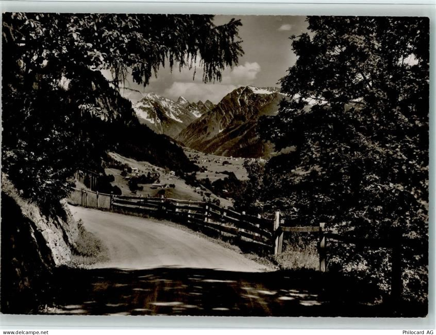 7247 Saas im Prättigau - Prätigauer-Strasse Küblis-Klosters Blick gegen ... - 10157207