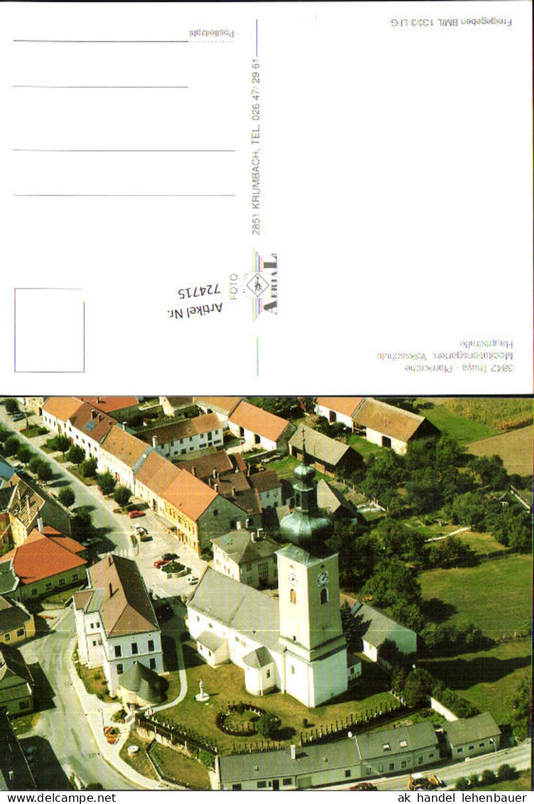 724715 Thaya Pfarrkirche Thaya Bez. Waidhofen an der Thaya