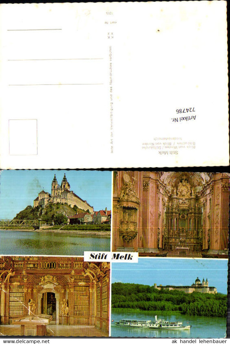 724786 Melk Stift Melk Niederösterreich