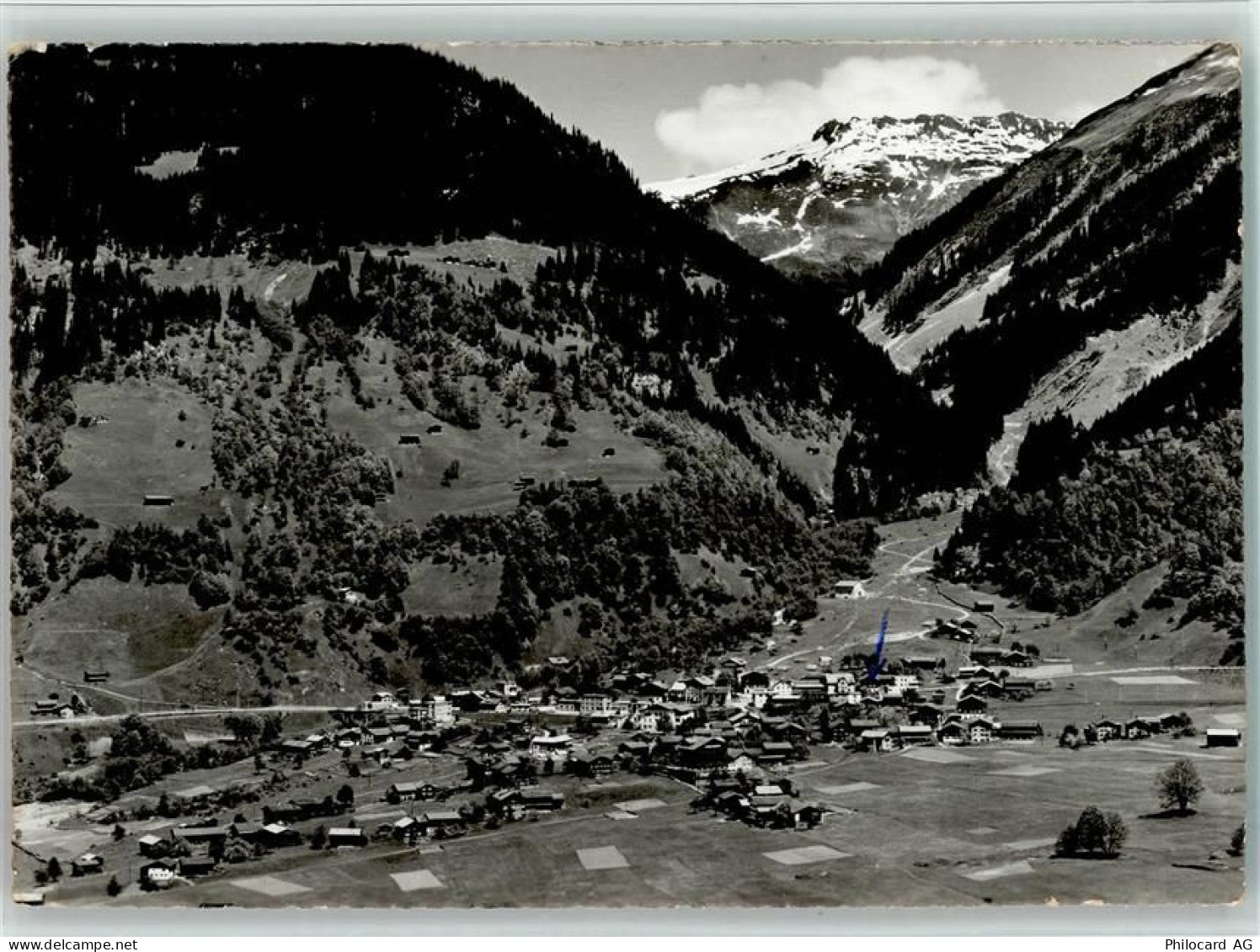 7250 Klosters - Blick auf Klosters mit Schlappintal - 10156035