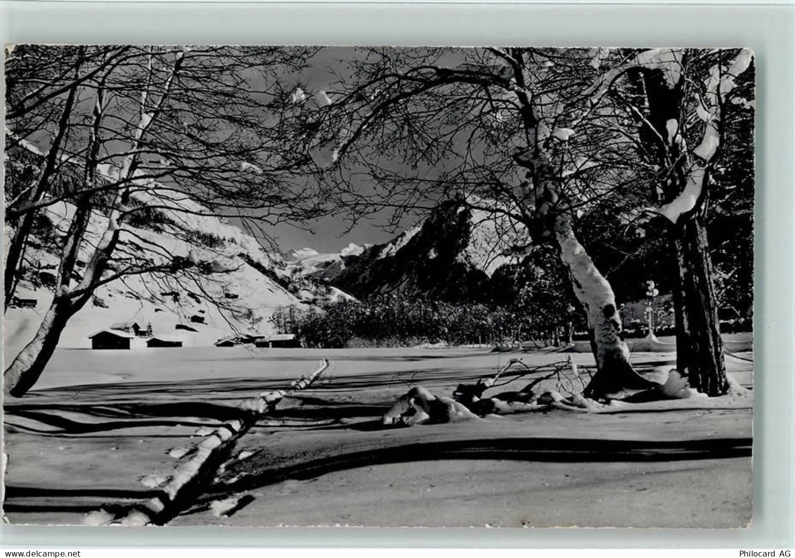 7250 Klosters - Blick nach Klosters Winteraufnahme - 10156928