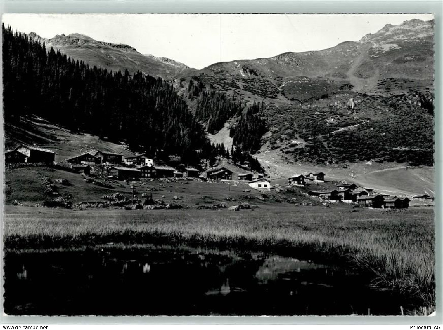 7250 Klosters Gebrauchsspuren Schlappin bei Klosters mit Schlappinerjoch... - 10302129