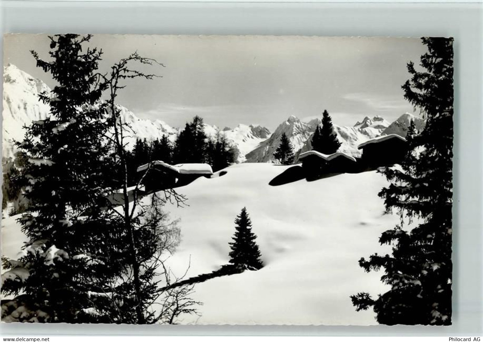 7250 Klosters - Parsenn-Klosters-Abfahrt Winteraufnahme - 10156412