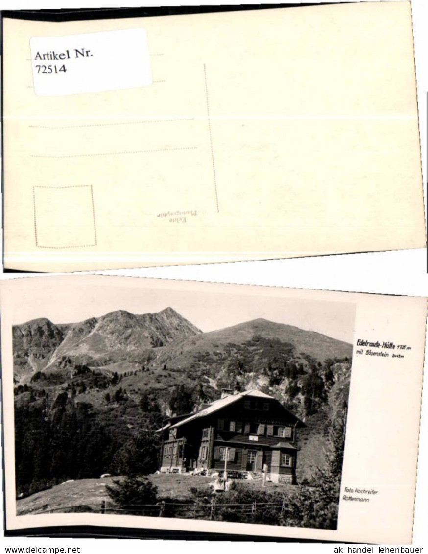 72514,Edelraute Hütte Bösenstein Hohentauern Rottenmann