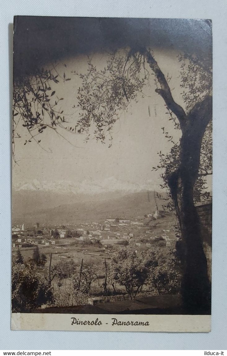 72561 Cartolina - Torino - Pinerolo - Panorama - vg 1935