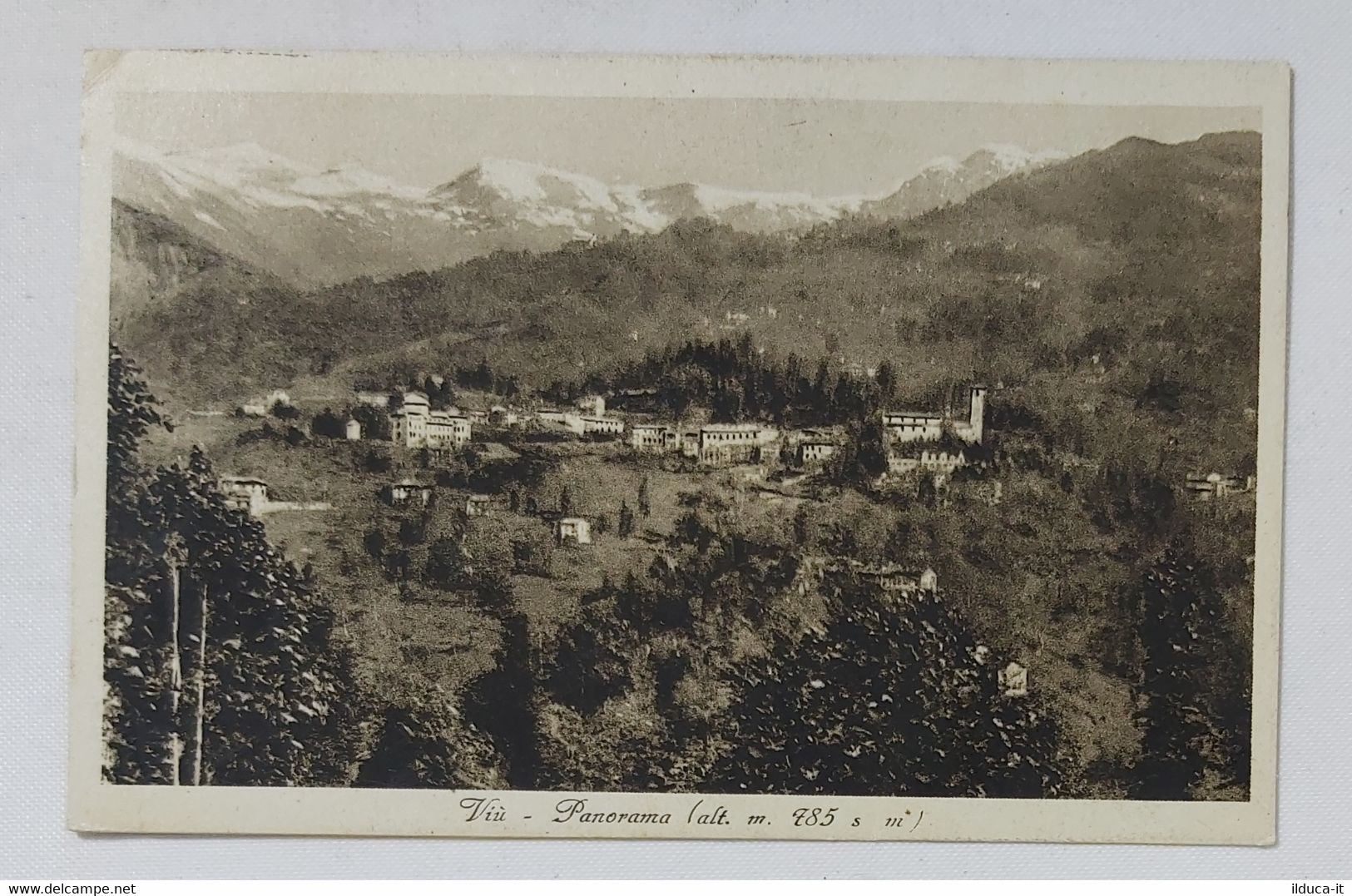 72568 Cartolina - Torino - Viù - Panorama - vg 1935