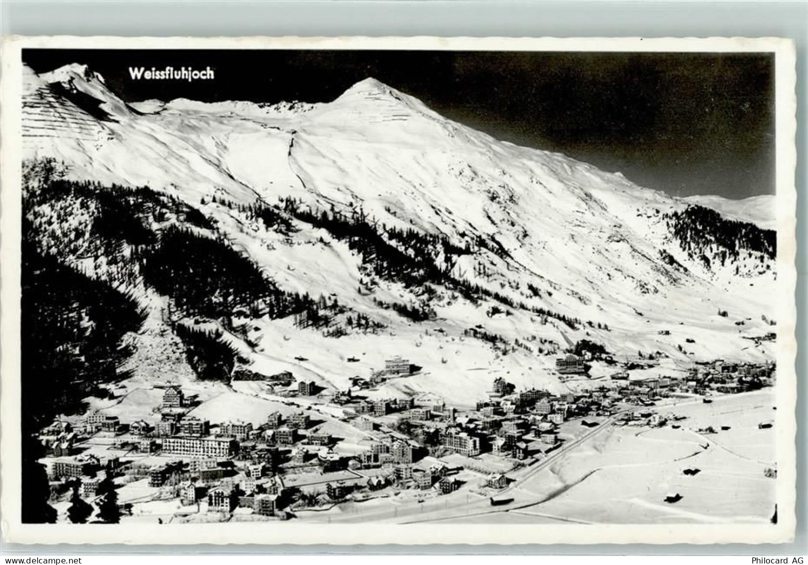 7260 Davos Dorf - Weissfluhjoch Englisch-Viertel und Dorf mit Parsennbah... - 10282411