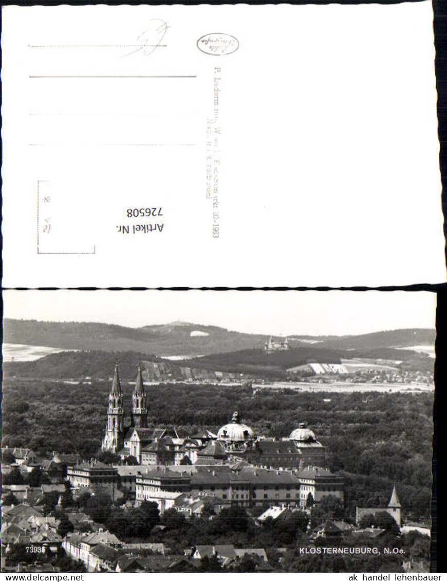 726508 Klosterneuburg b. Wien Kirche Gemeinde Klosterneuburg Bez. Tulln