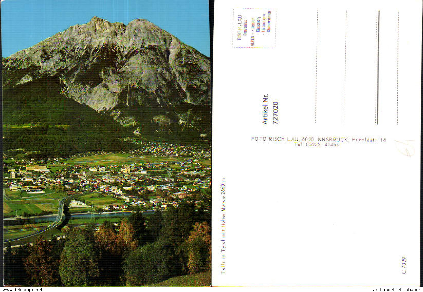 727020 Telfs Hohe Munde Gemeinde Telfs Bez. Innsbruck-Land