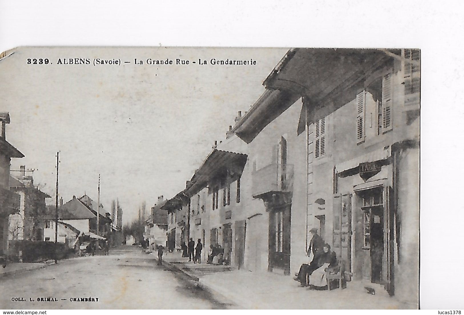 73 / ALBENS / LA GRANDE RUE / LA GENDARMERIE