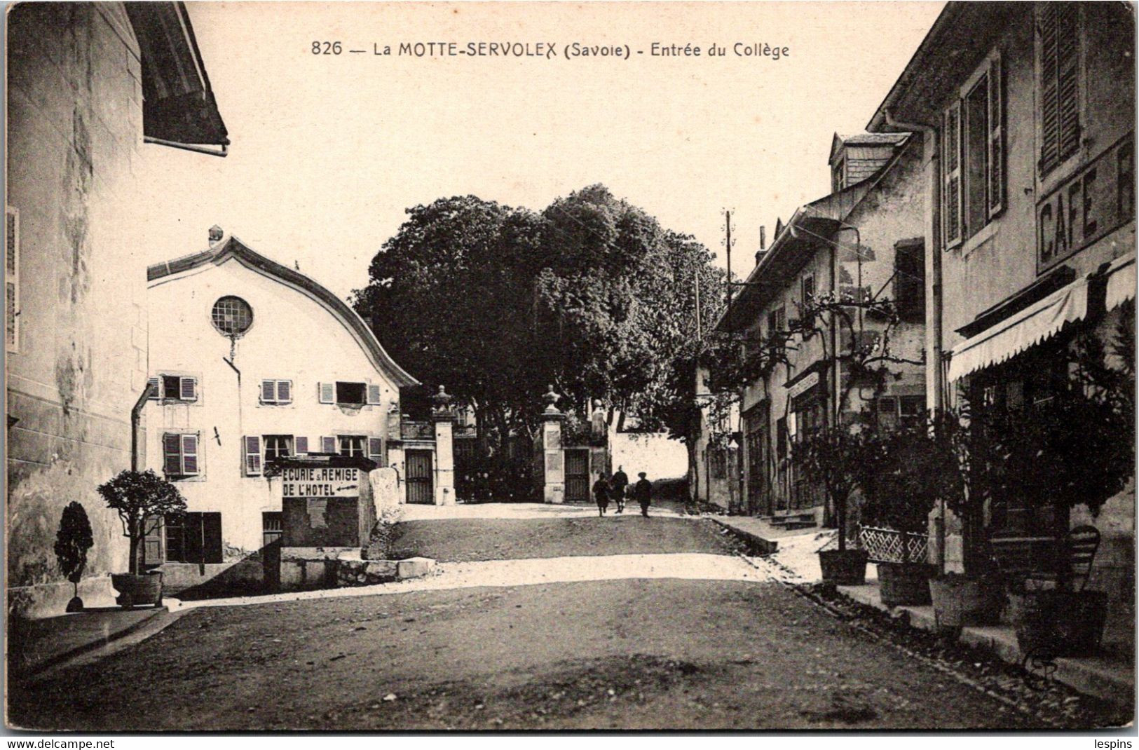 73 - La MOTTE SERVOLEX -- entrée du Collège