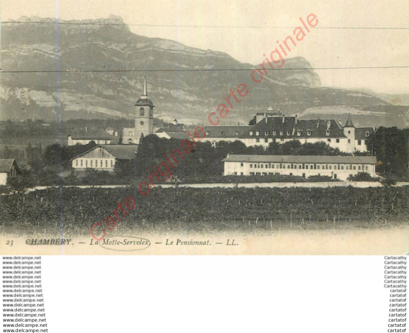 73.  LA MOTTE SERVOLEX .  Le Pensionnat .