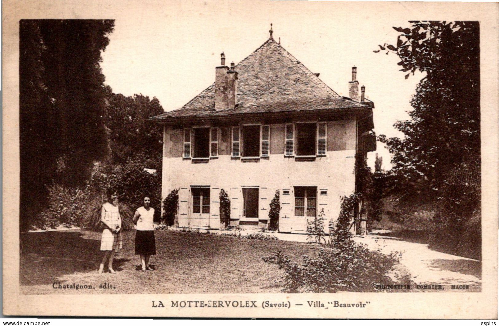 73 - La MOTTE SERVOLEX --  Villa Beauvoir