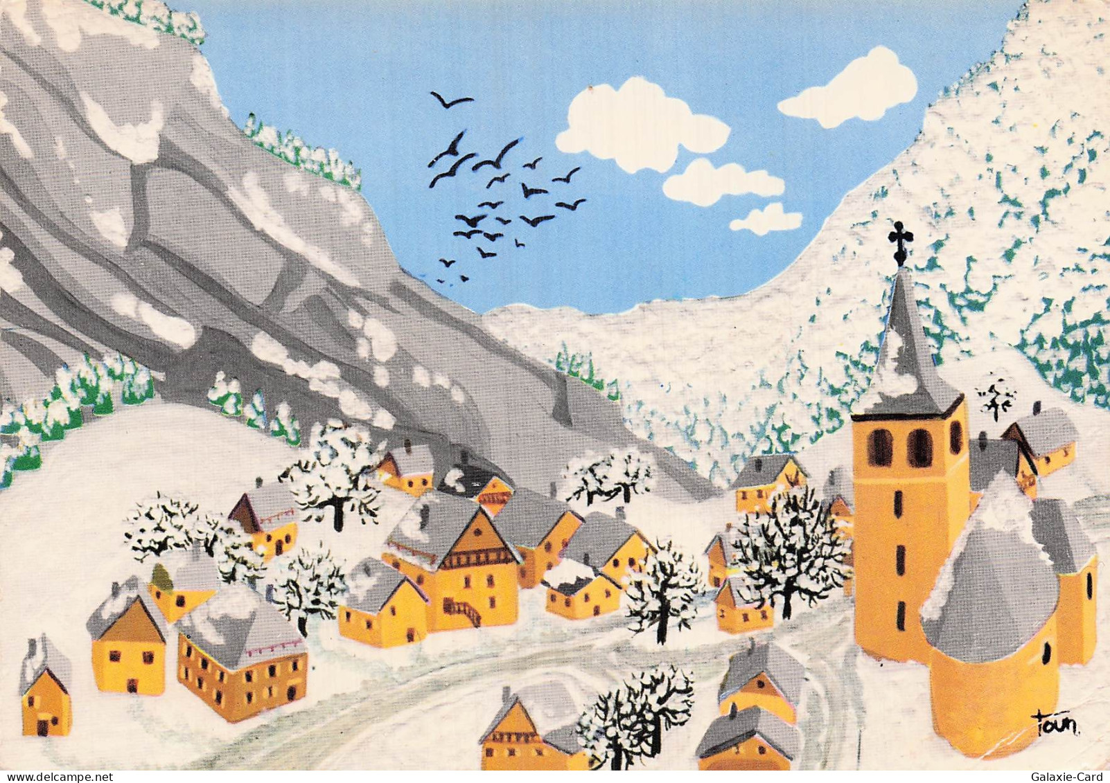 73 MONTRICHER ALBANNE VILLAGE DE MONTRICHER SOUS LA NEIGE