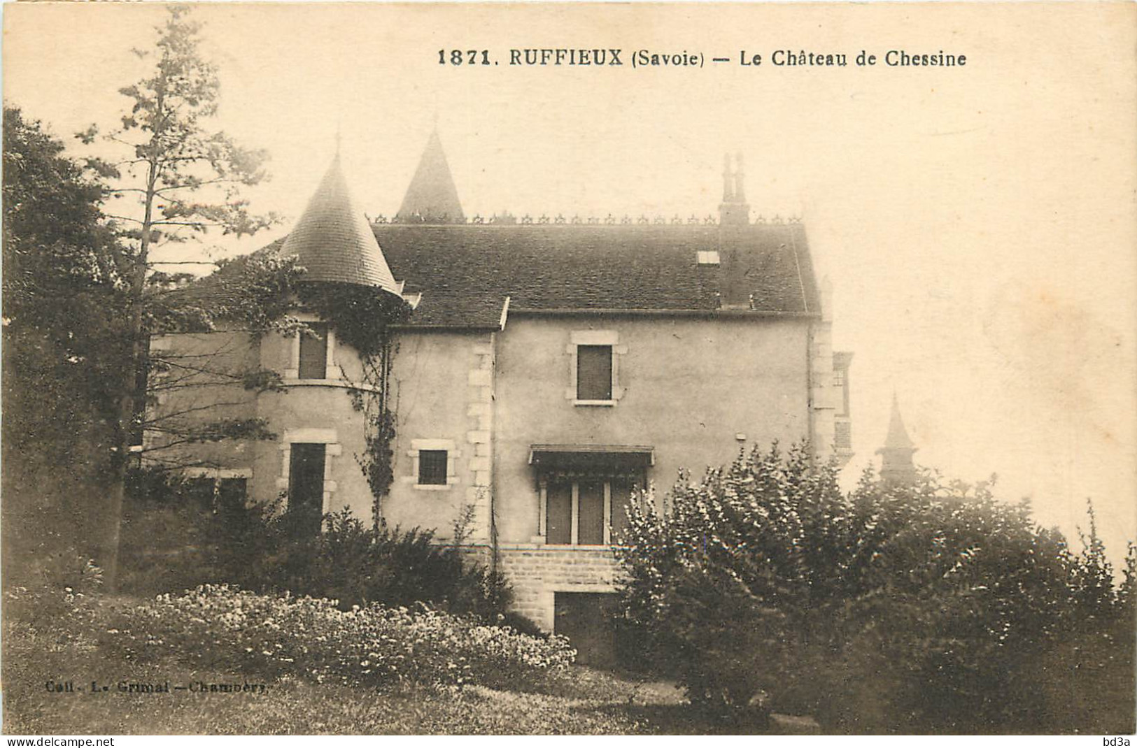 73 -  RUFFIEUX - LE CHATEAU DE CHESSINE