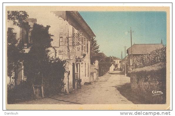 73 // RUFFIEUX, rue de la poste, Colorisée