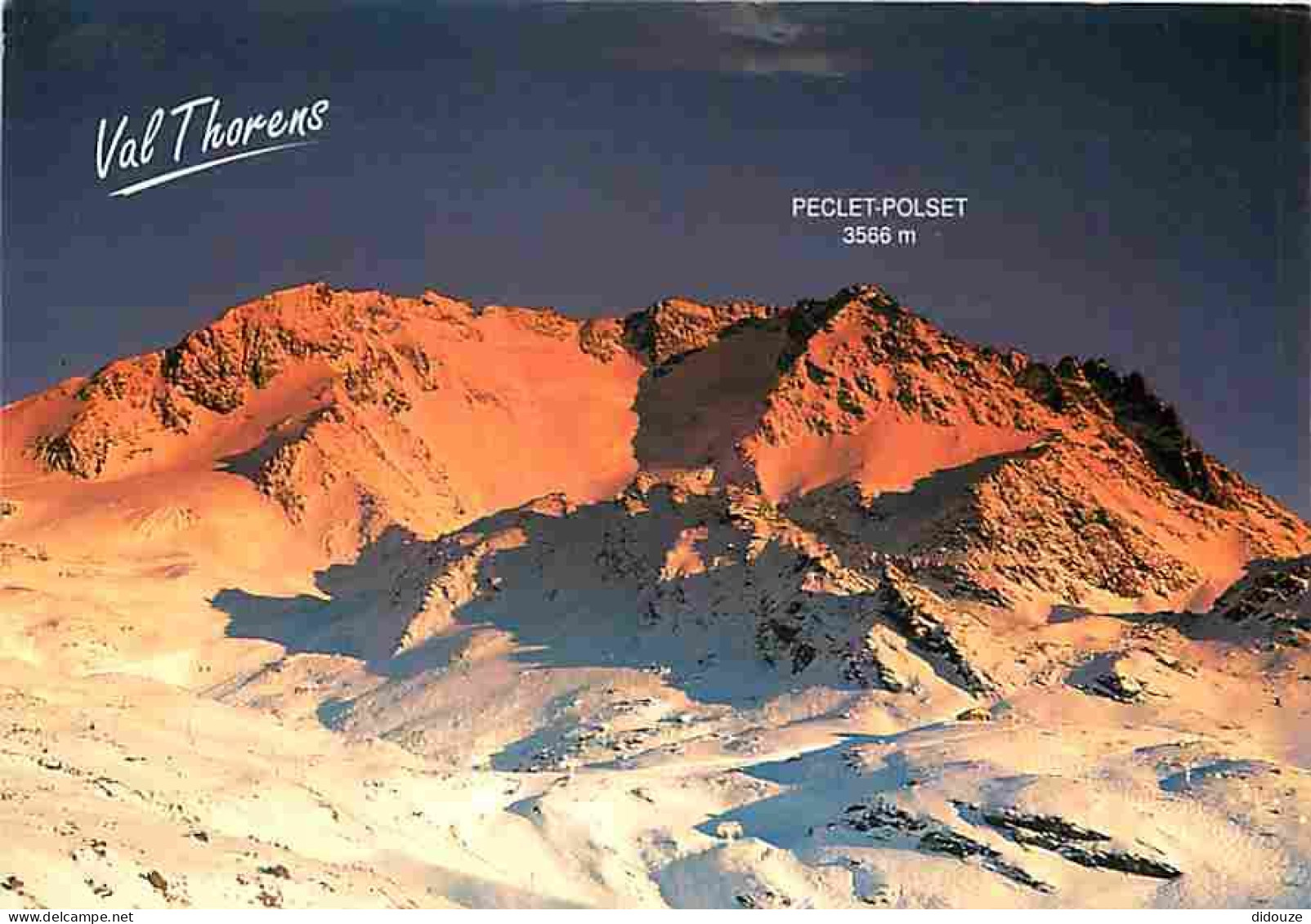 73 - Val Thorens - Le domaine skiable et le Massif Peclet-Polset - CPM - Voir Scans Recto-Verso