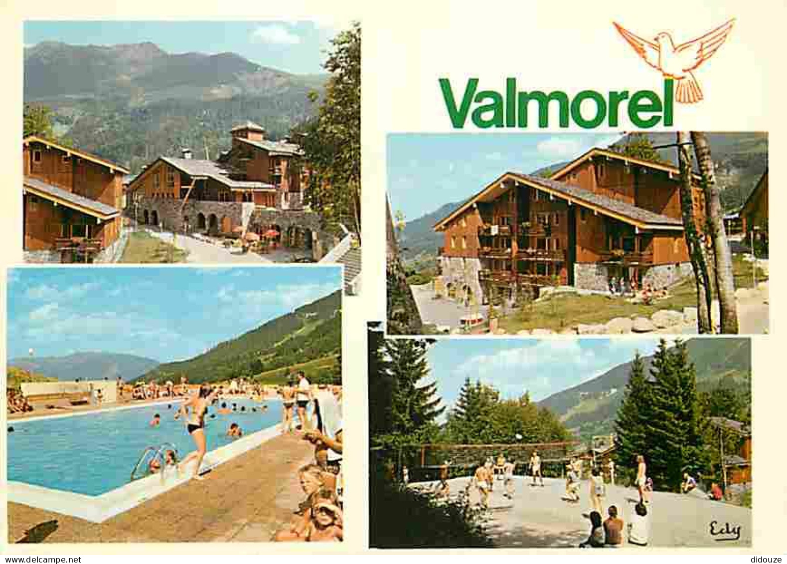 73 - Valmorel - Multivues - Piscine - CPM - Voir Scans Recto-Verso