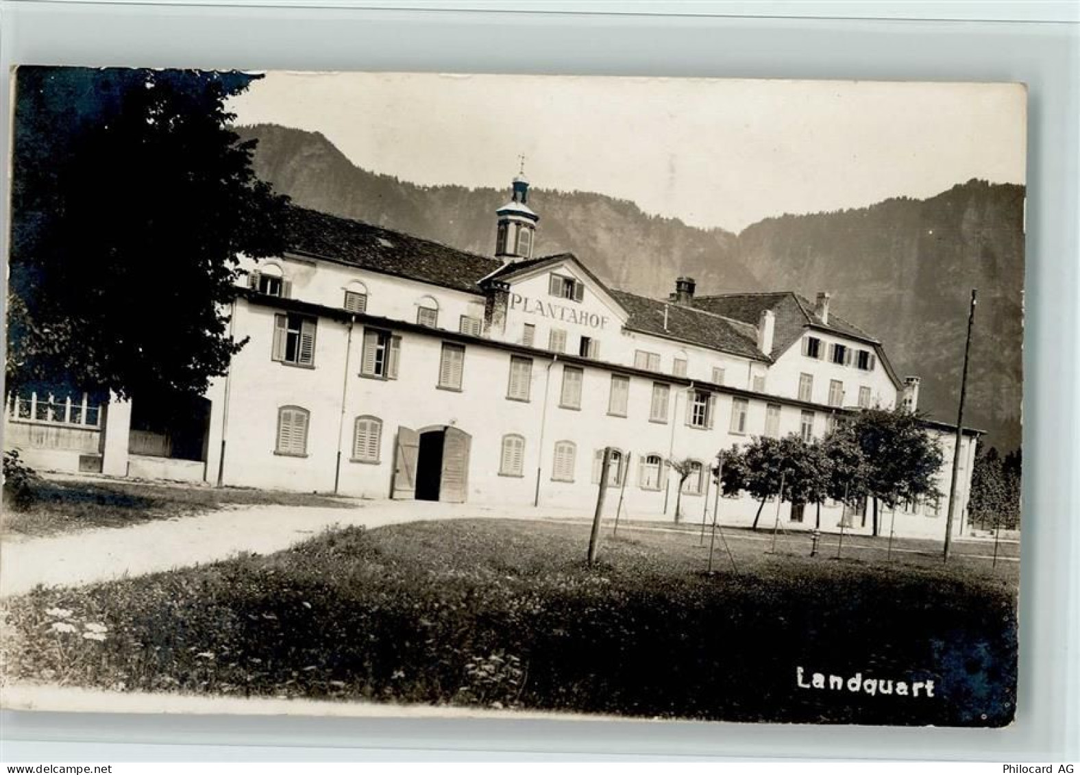 7302 Landquart 1936 Foto AK Plantahof, gute Erhaltung AK - 13077588