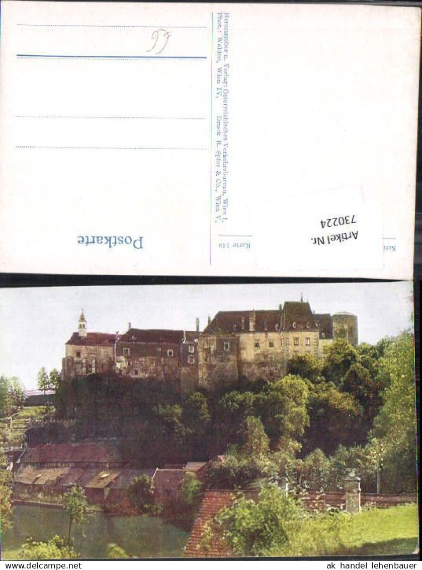 730224 Raabs an der Thaya Waldviertel Schloss