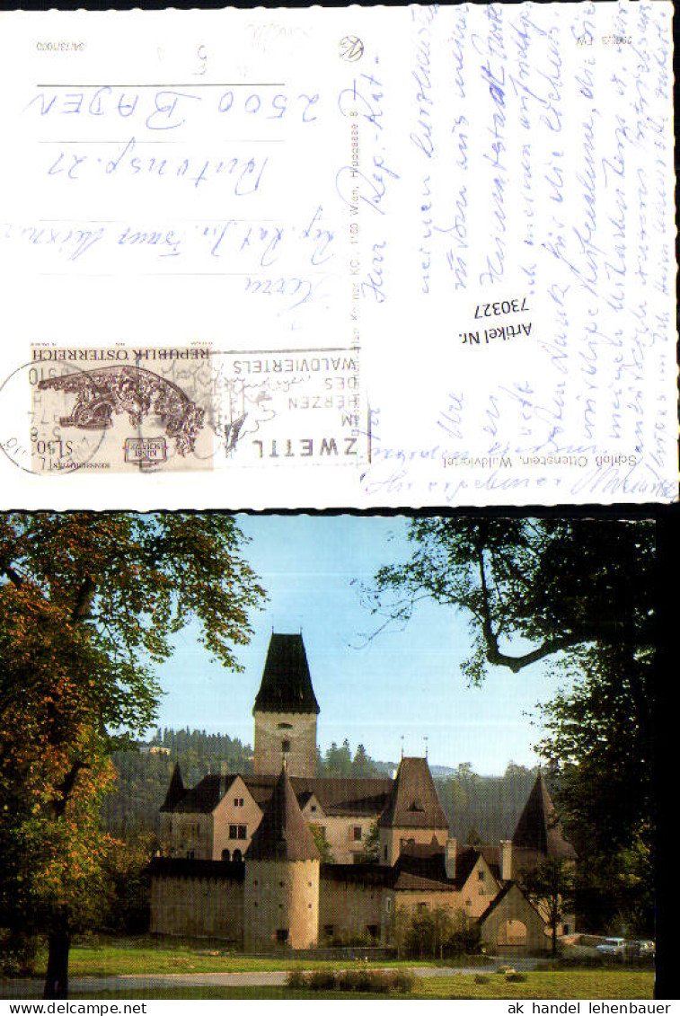 730327 Ottenstein Schloß Rastenfeld b. Zwettl Bez. Zwettl