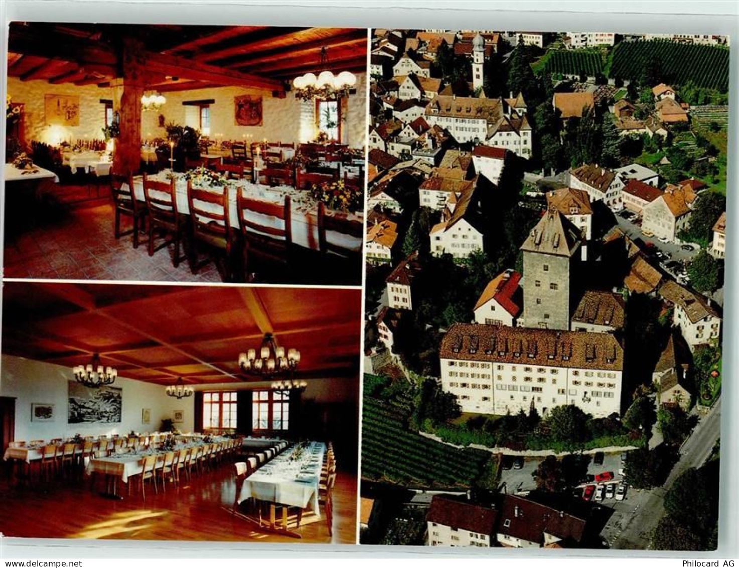 7304 Maienfeld - Gasthaus Schloss Brandis Speisesaal - 10598645
