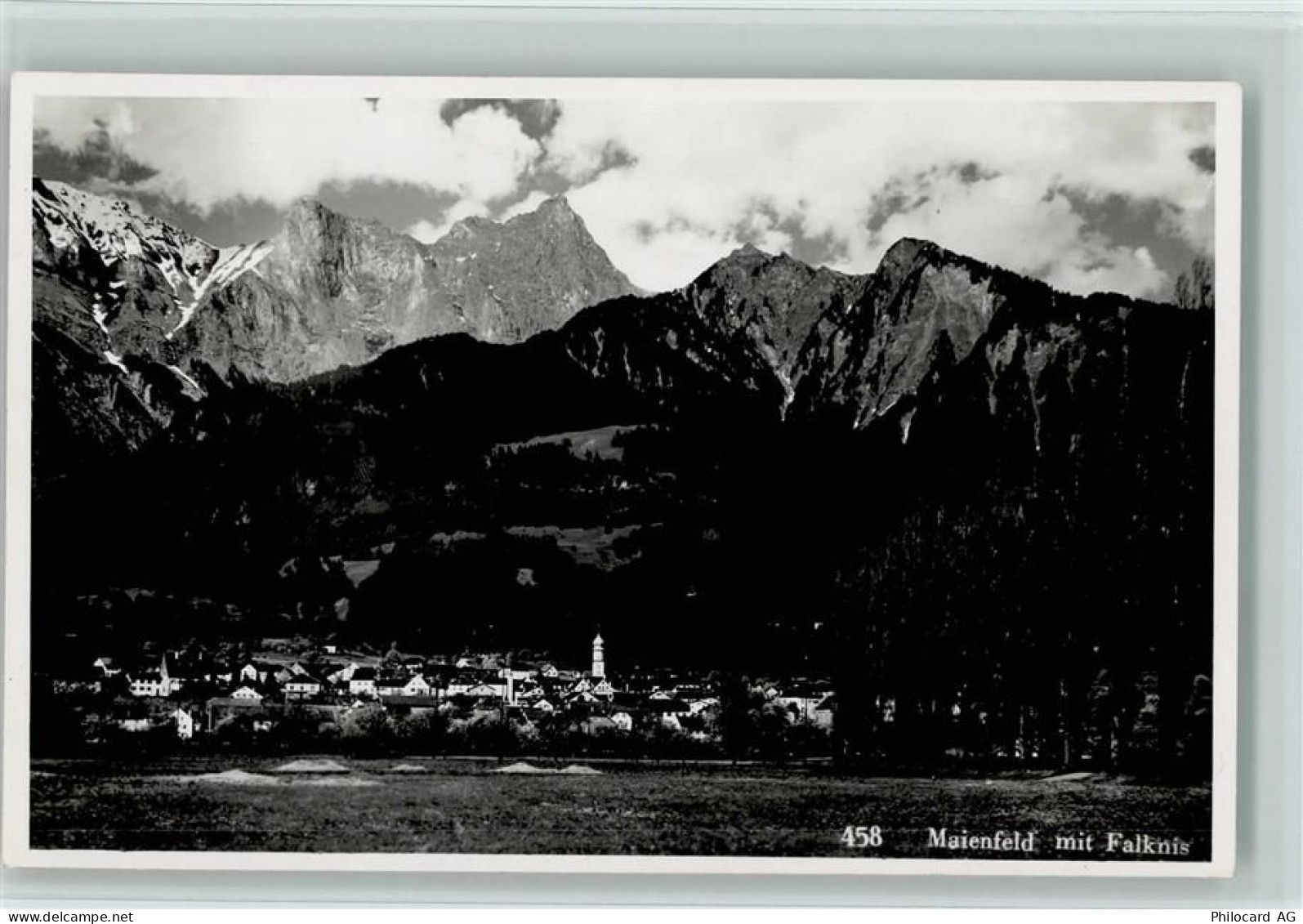 7304 Maienfeld - mit Falknis Okitober 1943 - 11058749