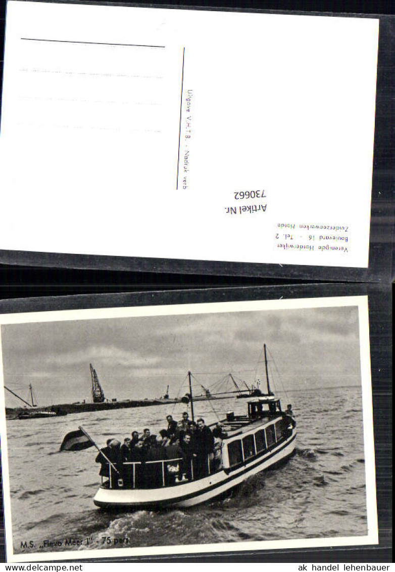 730662 MS Flevo Meer Flevoland Schiff