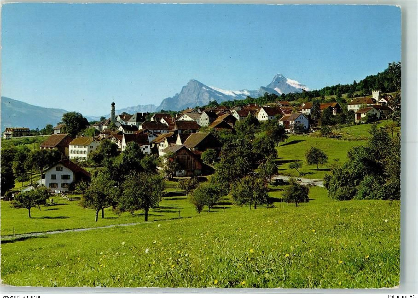 7307 Jenins - Blick gegen Gonzen und Alvier - 10282815