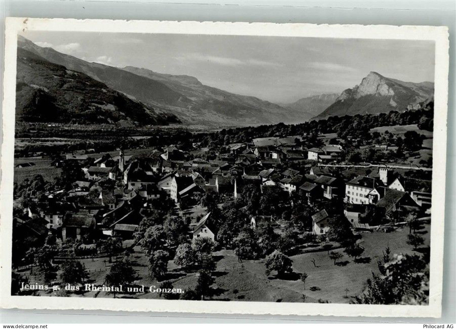7307 Jenins Gebrauchsspuren Rheintahl Gonzens - 38221129