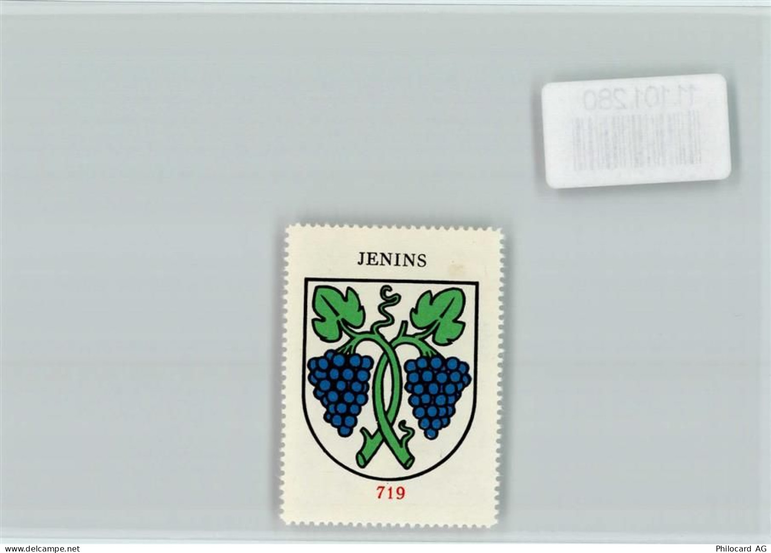 7307 Jenins - Vignette Wappen Kaffee Hag ca 1920-1940 Jenins - 11101280