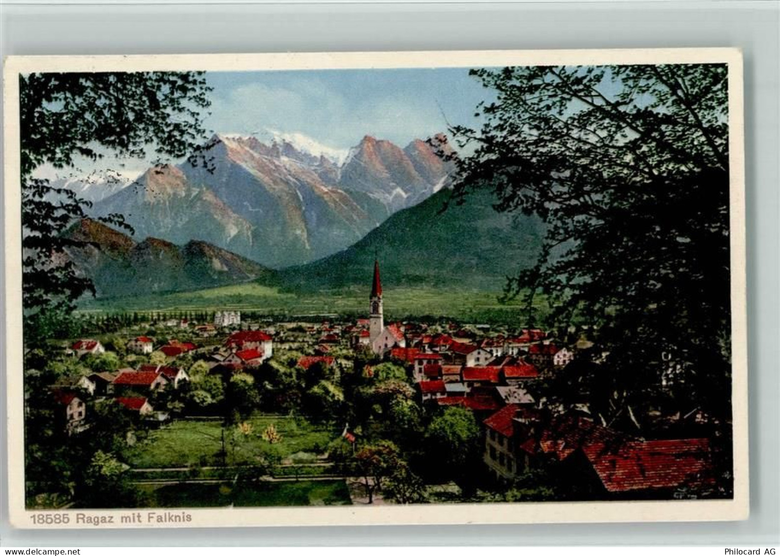 7310 Bad Ragaz - Ragaz mit Falknis - 10198837