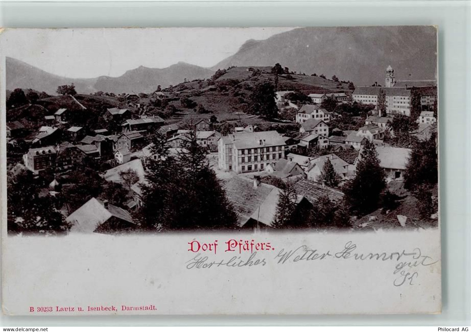 7312 Pfäfers - 1901 - 13112933