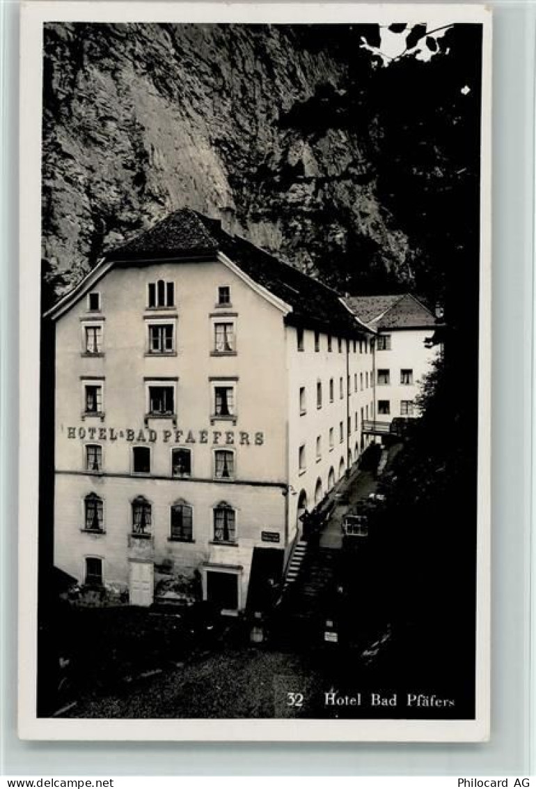 7312 Pfäfers 1936 - Hotel Bad Pfäfers - 10195474