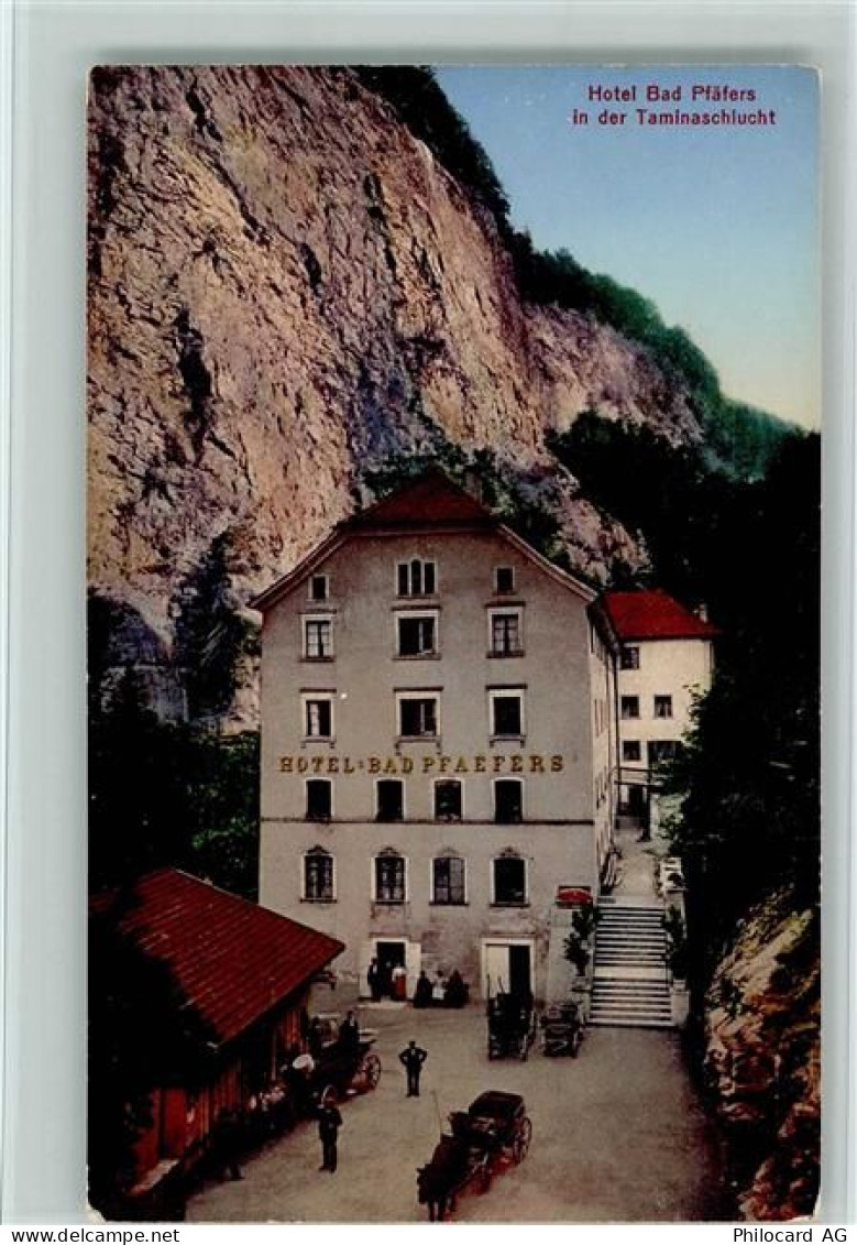 7312 Pfäfers - Hotel Bad Pfäfers Taminaschlucht - 11052896