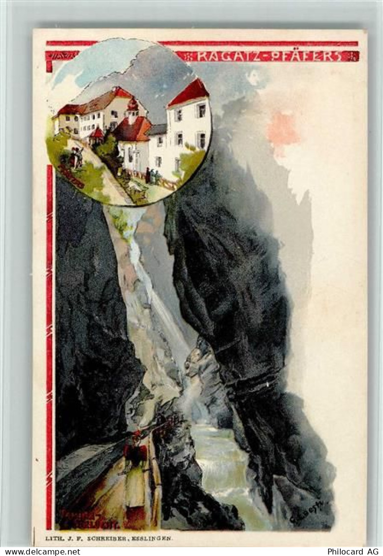 7312 Pfäfers Lithographie - 13221074