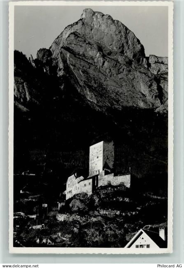 7320 Sargans - Schloss Sargans mit Gonzen - 40134783