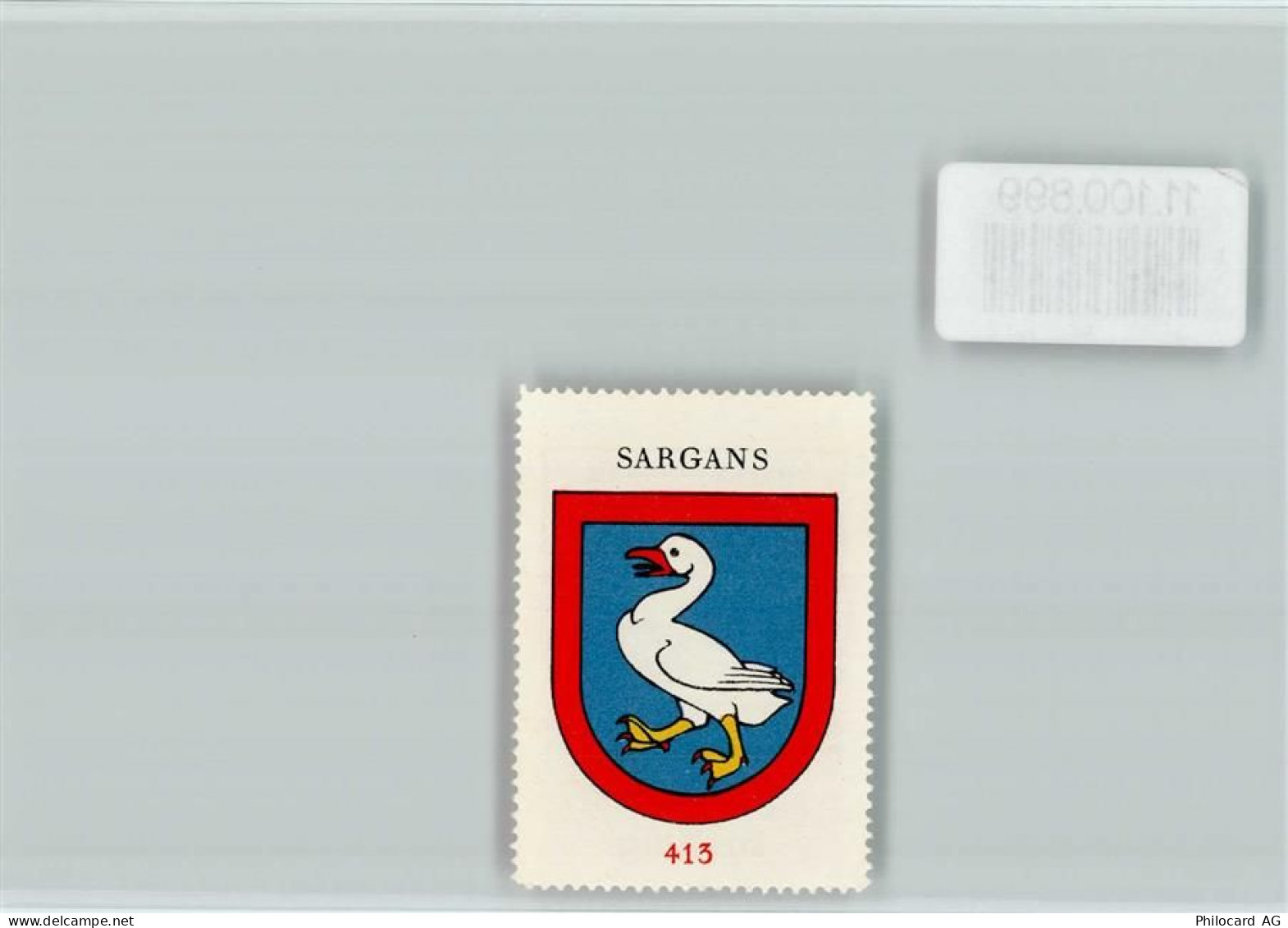 7320 Sargans - Vignette Wappen Kaffee Hag ca 1920-1940 Sargans - 11100899