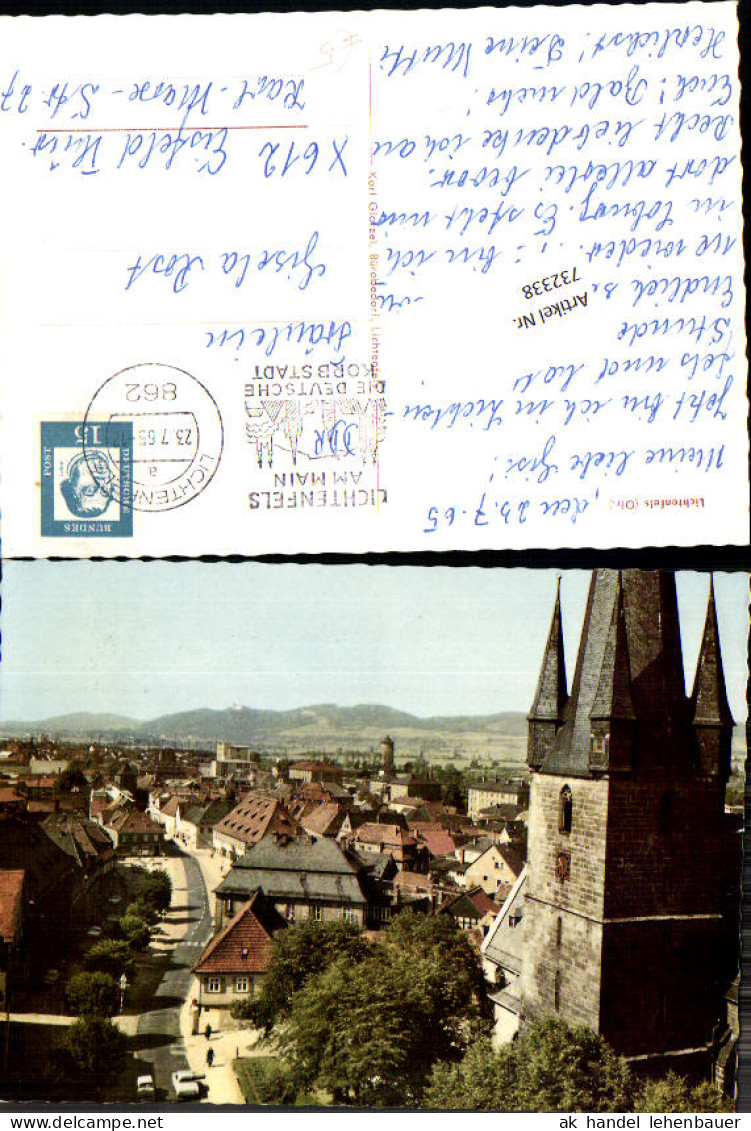 732338 Lichtenfels am Main Deutsche Korbstadt LK Lichtenfels