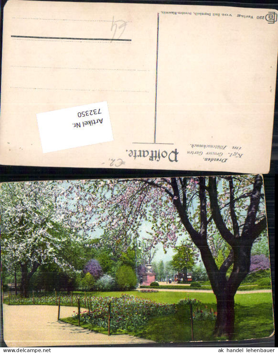 732350 Dresden Kgl. Grosser Garten Dresden LK Dresden