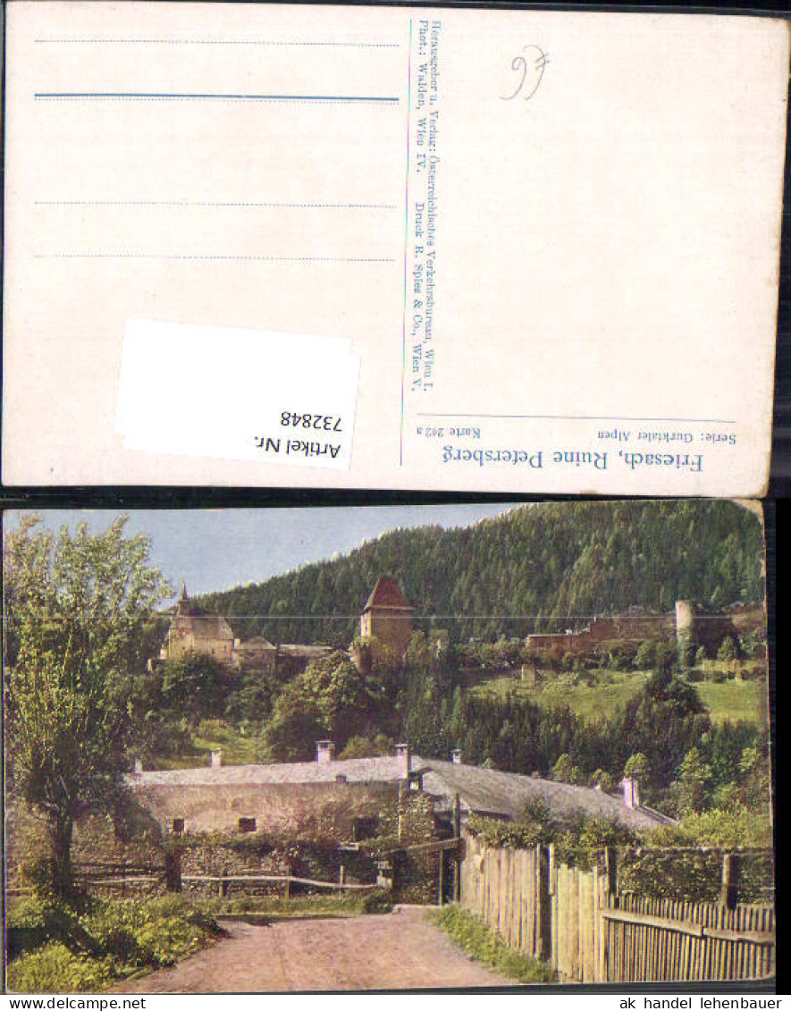 732848 Friesach Ruine Petersberg