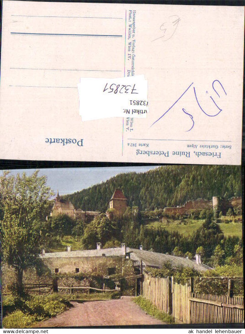 732851 Friesach Ruine Petersberg