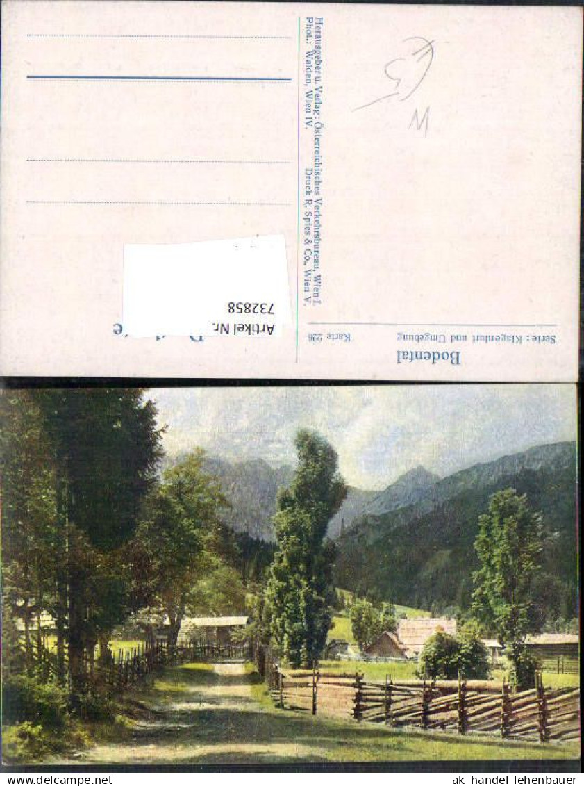 732858 Klagenfurt Umgebung Bodental Ferlach