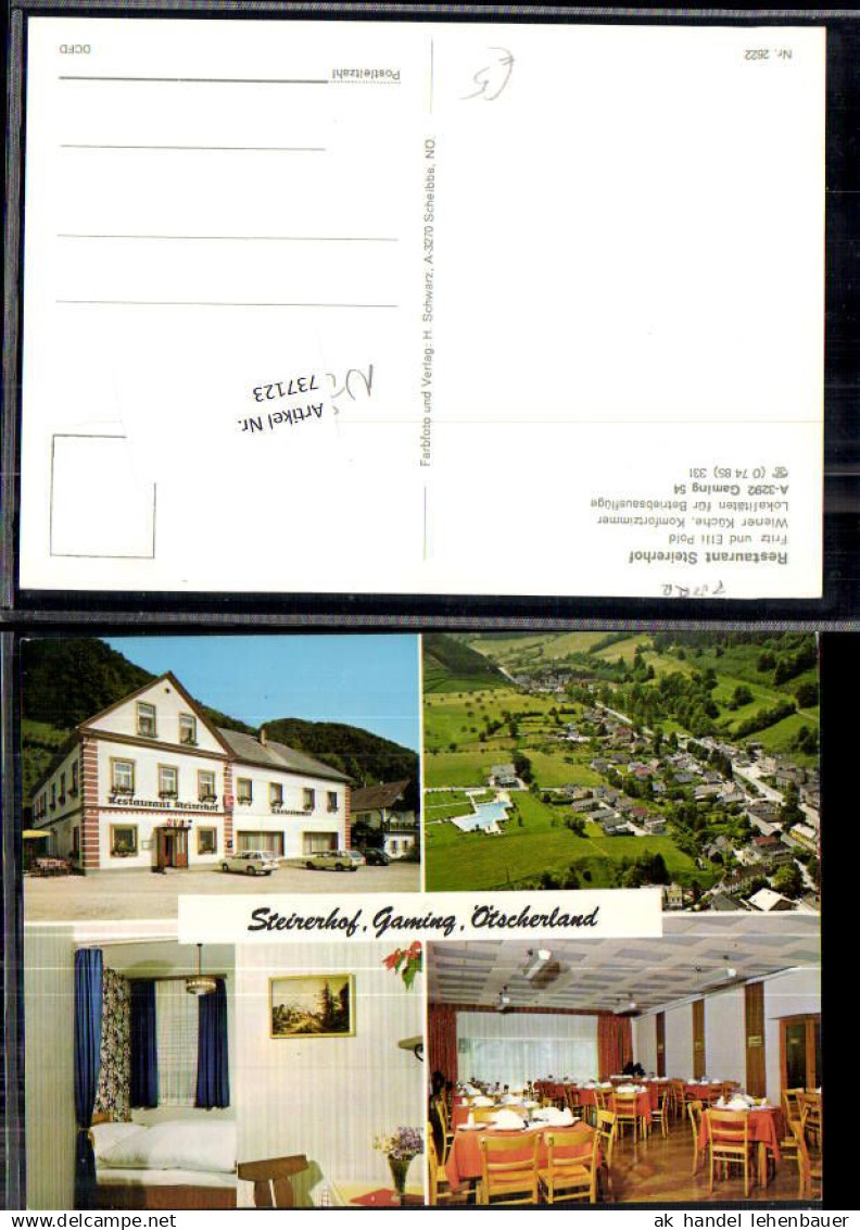 737123 Gaming Kienberg Steirerhof Ötscherland