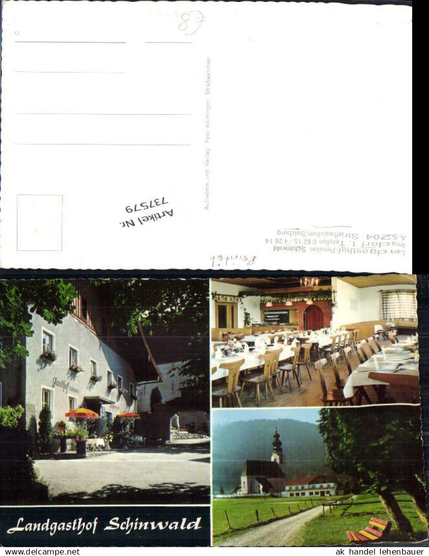 737579 Irrsdorf bei Straßwalchen Gasthaus Schinwald