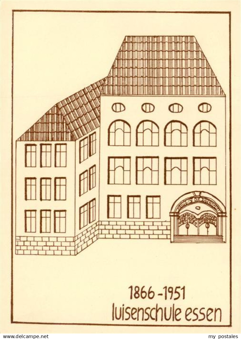 73886063 Essen  Ruhr Luisenschule Essen Zeichnung