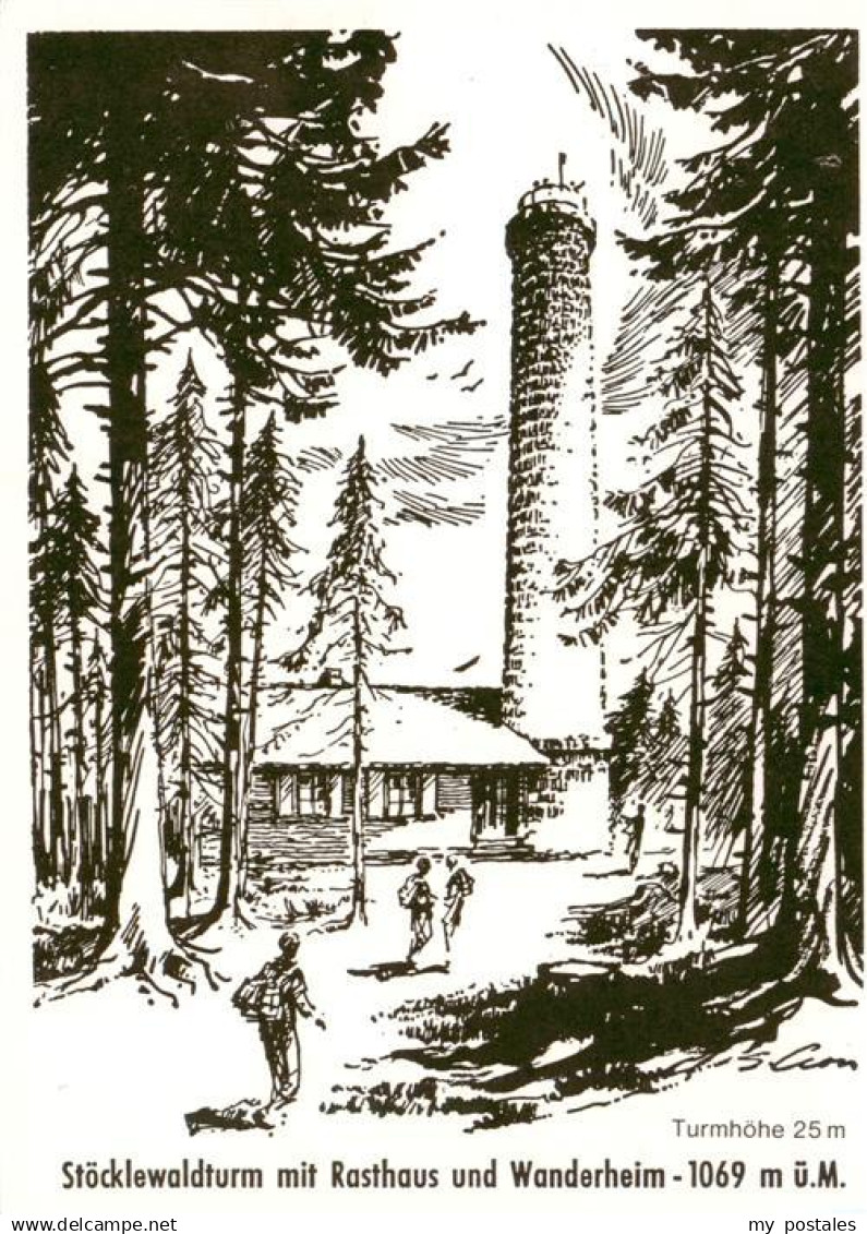 73927557 Triberg Schwarzwaldverein Ortsgruppe Triberg e.V. Kuenstlerkarte