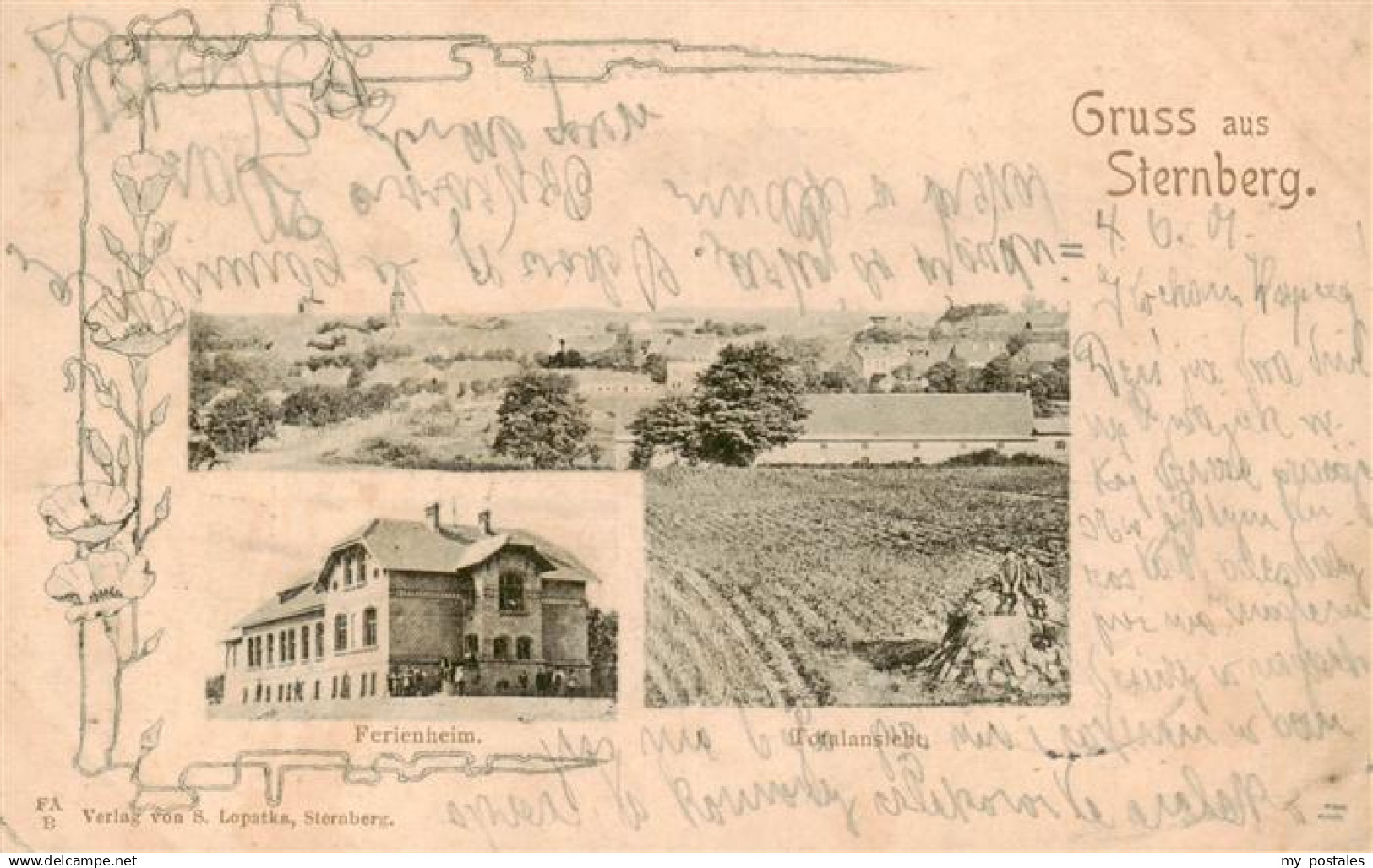 73939860 Sternberg Neumark Ostbrandenburg Osowo PL Panorama Ferienheim