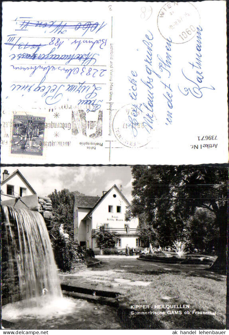 739671 Foto AK Gams ob Frauenthal Bad Gams Kipper-Heilquellen Haus Hilde Maria