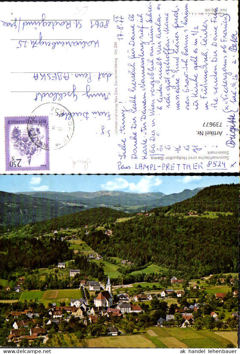 739677 Fliegeraufnahme Gams Bad Gams Frauenthal